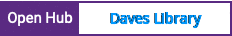 Open Hub project report for Daves Library