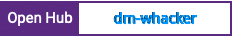 Open Hub project report for dm-whacker