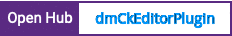 Open Hub project report for dmCkEditorPlugin