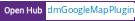 Open Hub project report for dmGoogleMapPlugin