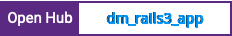 Open Hub project report for dm_rails3_app