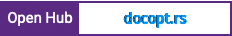 Open Hub project report for docopt.rs