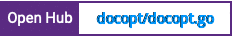 Open Hub project report for docopt/docopt.go