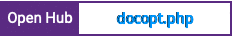 Open Hub project report for docopt.php