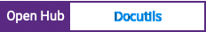 Open Hub project report for Docutils