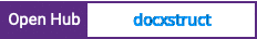 Open Hub project report for docxstruct
