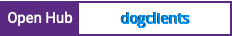 Open Hub project report for dogclients