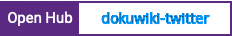 Open Hub project report for dokuwiki-twitter