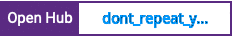 Open Hub project report for dont_repeat_yourself