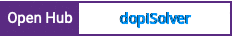 Open Hub project report for dopiSolver