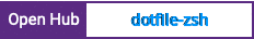 Open Hub project report for dotfile-zsh