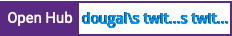 Open Hub project report for dougal's twitterss