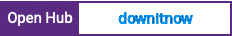 Open Hub project report for downitnow
