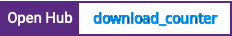 Open Hub project report for download_counter