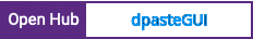 Open Hub project report for dpasteGUI