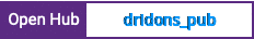 Open Hub project report for dridons_pub