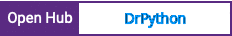 Open Hub project report for DrPython