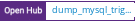 Open Hub project report for dump_mysql_triggers