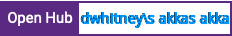 Open Hub project report for dwhitney's akka