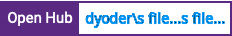 Open Hub project report for dyoder's filebase