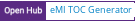 Open Hub project report for eMI TOC Generator