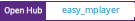 Open Hub project report for easy_mplayer