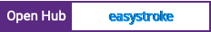 Open Hub project report for easystroke