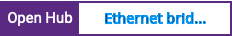Open Hub project report for Ethernet bridge tables
