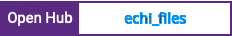 Open Hub project report for echi_files