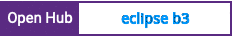 Open Hub project report for eclipse b3