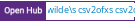Open Hub project report for edwilde's csv2ofx