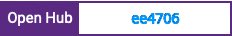 Open Hub project report for ee4706