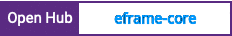 Open Hub project report for eframe-core