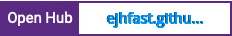 Open Hub project report for ejhfast.github.com