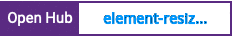 Open Hub project report for element-resize-event