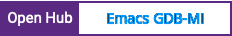 Open Hub project report for Emacs GDB-MI