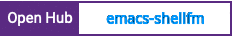Open Hub project report for emacs-shellfm