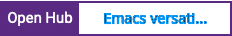 Open Hub project report for Emacs versatile cursors