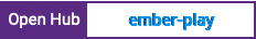 Open Hub project report for ember-play