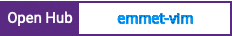 Open Hub project report for emmet-vim