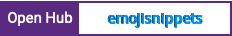 Open Hub project report for emojisnippets