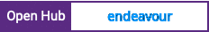 Open Hub project report for endeavour