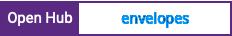 Open Hub project report for envelopes