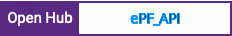 Open Hub project report for ePF_API