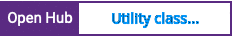 Open Hub project report for Utility classes for Java