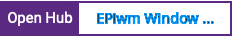 Open Hub project report for EPIwm Window Manager