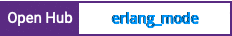 Open Hub project report for erlang_mode