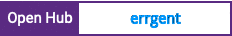 Open Hub project report for errgent