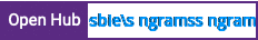 Open Hub project report for esbie's ngrams