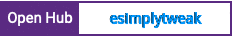 Open Hub project report for esimplytweak